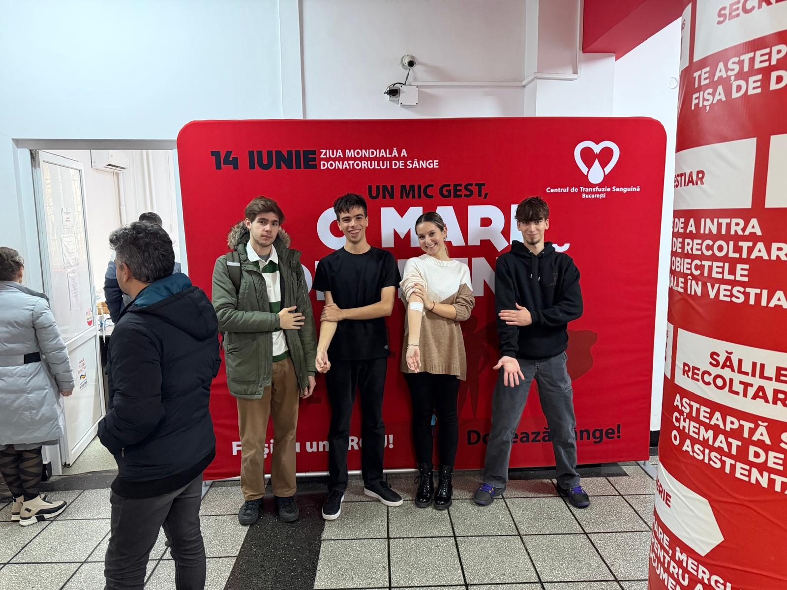 Am donat 2,5 litri de sânge